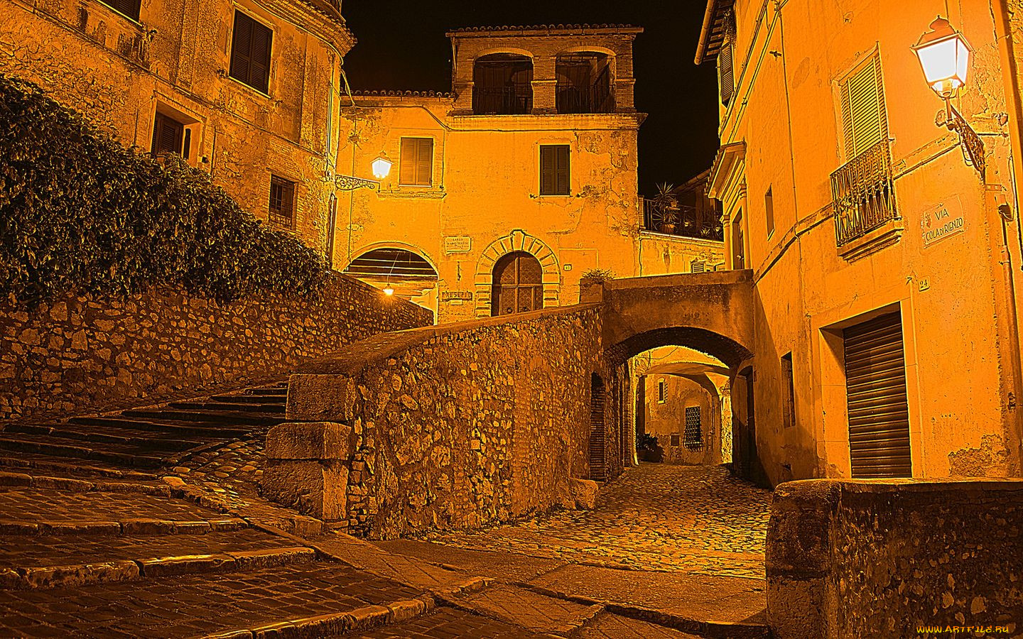 village, of, casperia, in, the, sabina, hills, , , , 